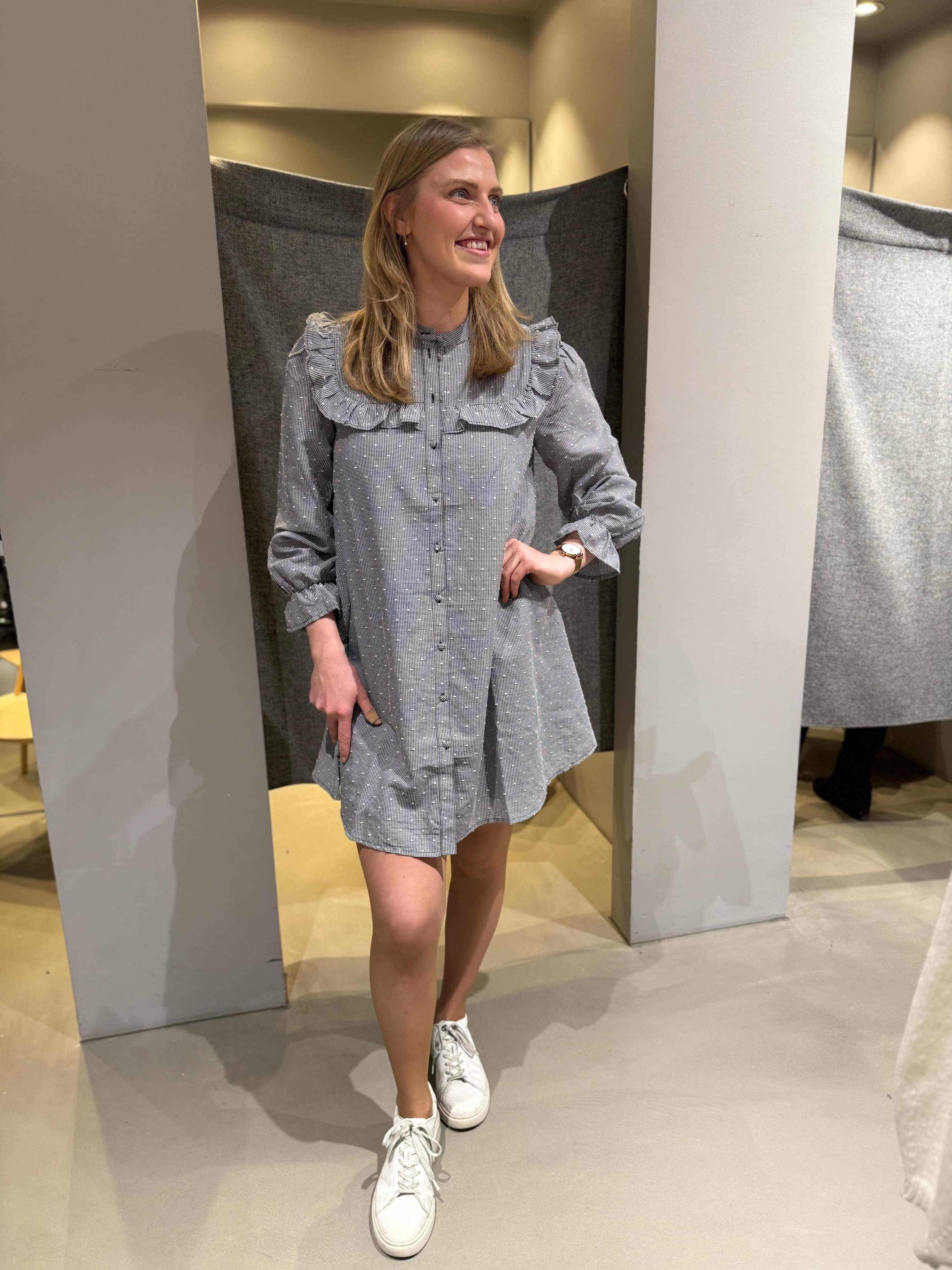 PCJENNYA Short Dress - Black